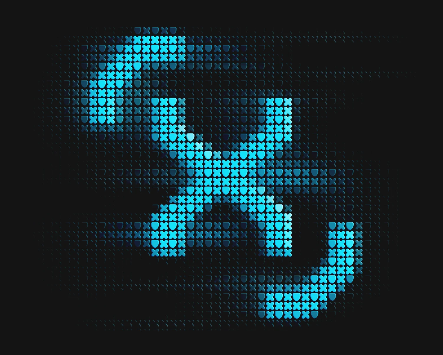 Pixel-art illustration: Hexens / the Security