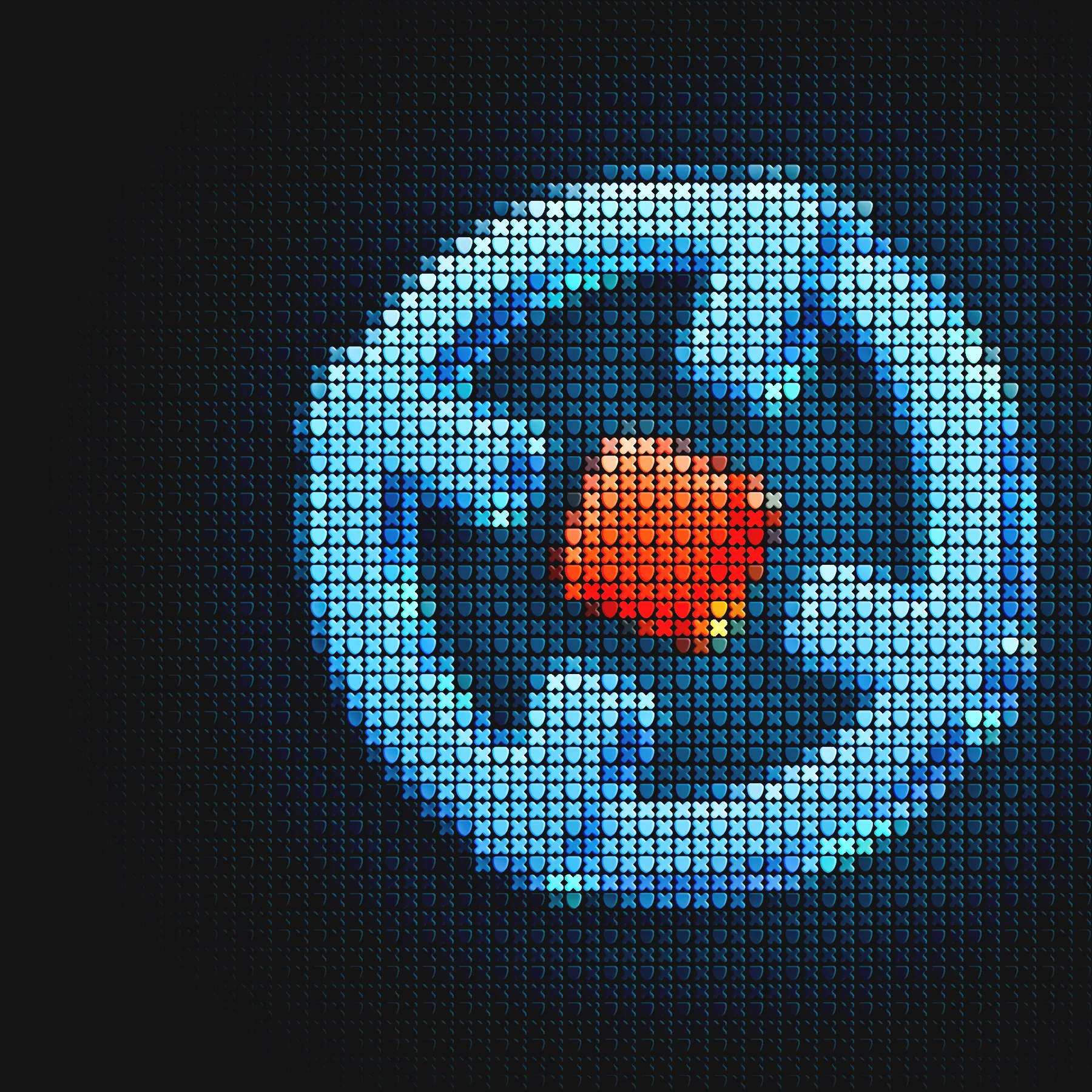 Pixel-art illustration: APT Simulation & Red Teaming